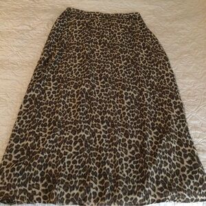 Leopard Print Women's Skirt